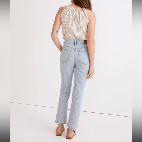 Madewell The Perfect Vintage Crop Jean in Sudbury Wash - Picture 4 of 9